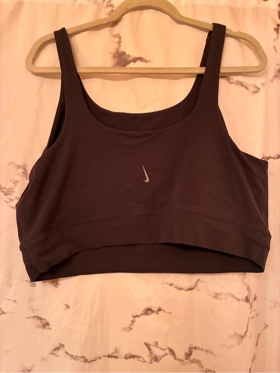 Nike Other - Nike Charcoal Sports Bra with Scoop Neck